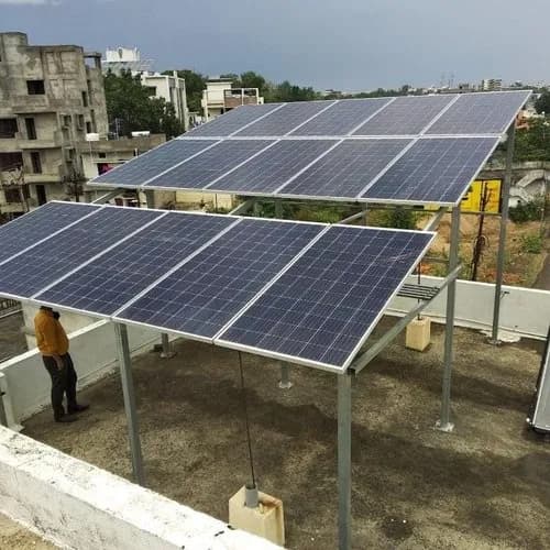 Luxury Villa Solar Setup